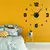 Decoração de parede relógio silencioso sem moldura para casa moderna - comprar online