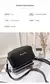 Bolsa mensageiro para mulheres tendência lingge de ombro moda corrente crossbody - full story