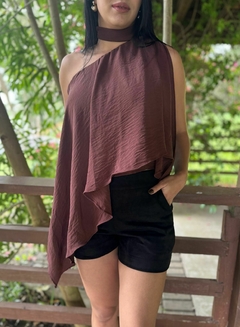 BLUSA BOHO ASSIMÉTRICA na internet