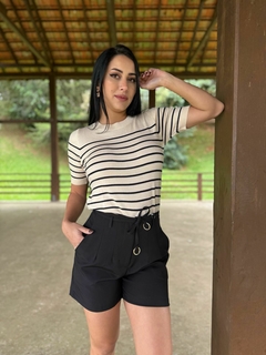SHORTS LINHO COM ALFAIATARIA - comprar online