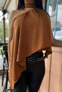 BLUSA BOHO ASSIMÉTRICA - BKR STORE