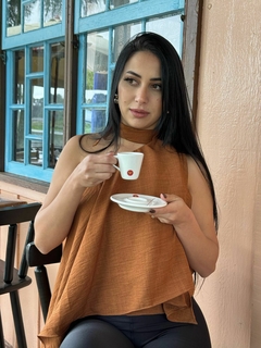 BLUSA BOHO ASSIMÉTRICA na internet