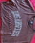 Camiseta de hombros caídos con estampado de letra (LOS ANGELES) Talla S - comprar en línea