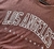Camiseta de hombros caídos con estampado de letra (LOS ANGELES) Talla S en internet