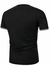 Camiseta Color combinado ribete de rayas en internet