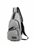 Mochila Cruzada Mariconera Pechera con USB broche Antirobo - YONASHOP.