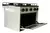 Anafe Cocina 4 Hornallas y Horno GE - comprar online