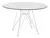 Mesa Redonda Eames 90cm T/Vidrio KJ4028P/C