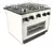 Anafe Cocina 4 Hornallas y Horno GE