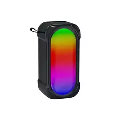PARLANTE AQUE-RGB 08 MULTICOLOR NEGRO