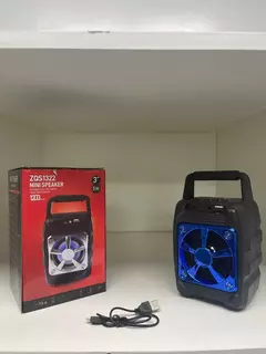 Parlante AQUE-Mod 008 (Bluetooth) 3" - LUCES LED FIESTA - tienda online