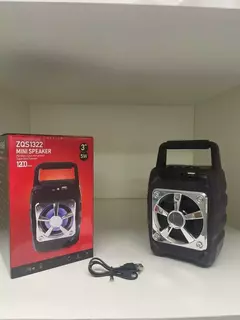 Parlante AQUE-Mod 008 (Bluetooth) 3" - LUCES LED FIESTA - Aquelarre