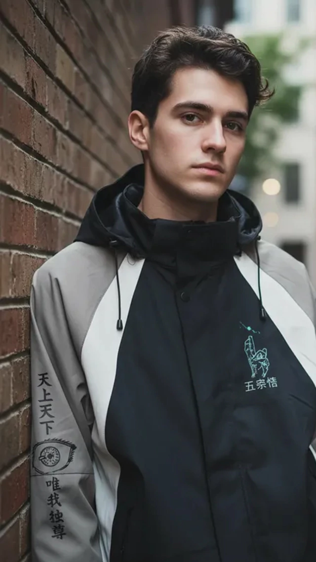 Campera Satoru Gojo Jujutsu Kaisen importada de ORICHAN