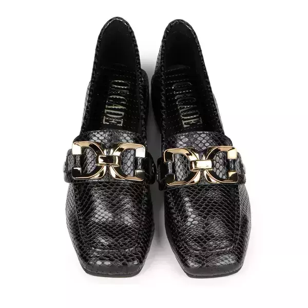 Mocassim Loafer Rebecca Orcade 3 Em 1 Preto