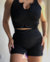 Conjunto Seamless corto IRun importado