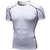 Camisa de corrida elástica masculina, Camisa seca rápida, Pescoço redondo, Uso de construção corporal, Esportes, Fitness, Esportes, Treinamento