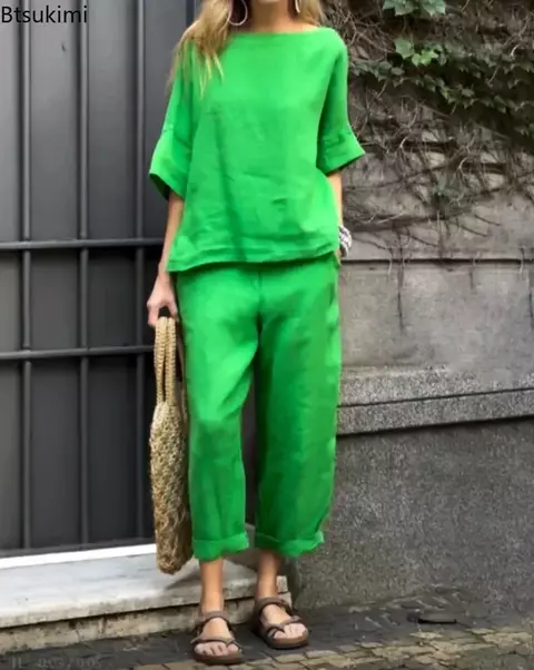 Conjunto Casual Meia Manga