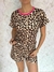 Pijama Manga - Estampa Onça - comprar online