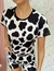 Pijama Manga - Estampa Animal Print
