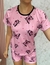 Pijama Manga - Estampa Borboleta na internet