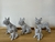 PERRITO BULLDOG PLATEADO FIGURA DECORATIVA en internet