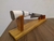 Faca artesanal Cascavel 8" cabo chifre branco com listra preta - comprar online