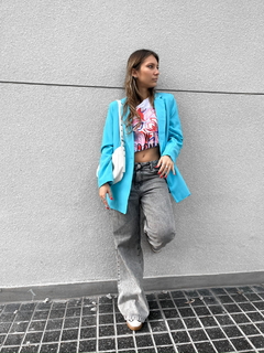 Blazer turquesa en internet