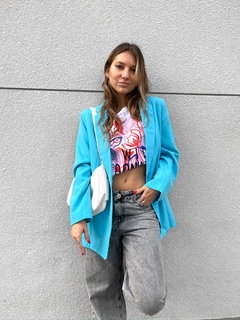 Blazer turquesa - comprar online