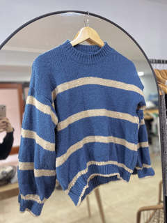 sweter globo rayado - Valentina