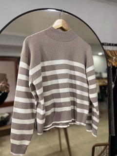 sweter polera rayado - Valentina
