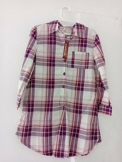 Blusa a cuadros Arizon - tienda en línea