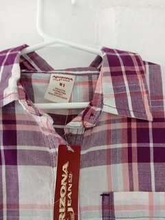 Blusa a cuadros Arizon - Chomsistilo