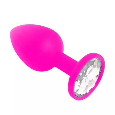 Plug Pink Silicona Medica, M