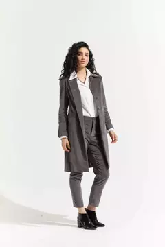 TAPADO VELVET - GRIS - comprar online