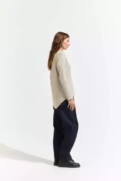 SWEATER LUREX -BEIGE - comprar online