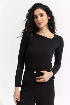REMERA CUPRO - NEGRA - comprar online