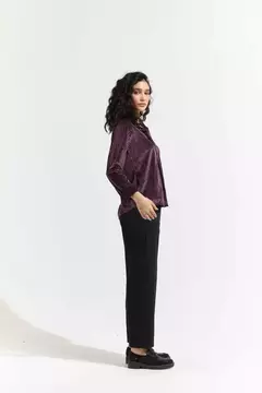 CAMISA STRIPES - PURPURA - comprar online