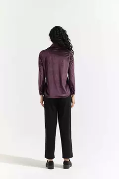 CAMISA STRIPES - PURPURA en internet