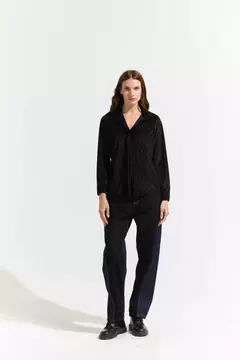 CAMISA STRIPES - NEGRA