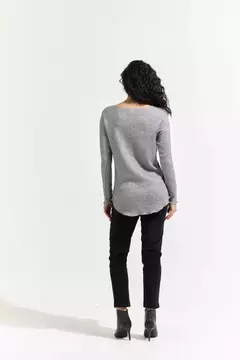SWEATER LUREX - GRIS - comprar online