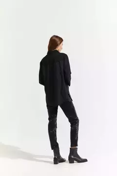 BLUSA MIX - NEGRA en internet