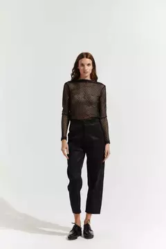 REMERA CROCH - NEGRA