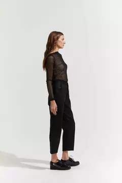 REMERA CROCH - NEGRA en internet