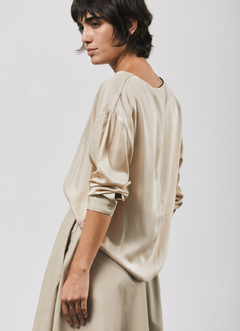 Camisa Tabla Beige - TALLE ÚNICO - comprar online
