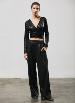 Imagen de Remera Lamé Negra