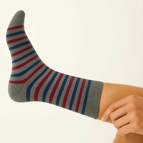 Meia Masculina Escocesa - Trifil Cano Médio