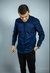 Camisa Masculina Sarja 100% Algodão - Azul - comprar online