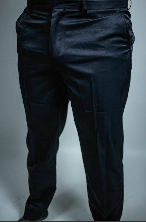 Calça Social Masculina Azul noite – 65% Poliéster 35% Algodão