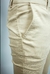 Calça de Sarja com Elastano – Bege Claro Modelo Sport Fino na internet