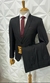 Terno Slim Gabardine - Preto Liso - loja online
